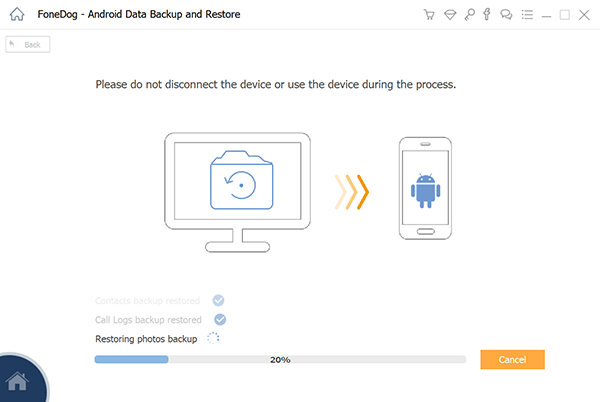 Najlepsze narzędzia Kopia zapasowa Aplikacja i dane aplikacji Android FoneDong Restore