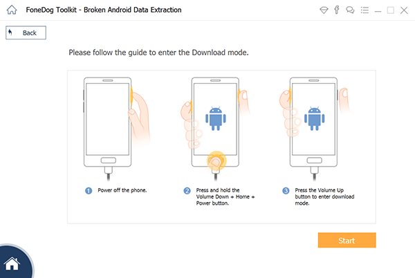 Pobieranie plików w celu odzyskania danych z zablokowanego telefonu z Androidem z uszkodzonym ekranem