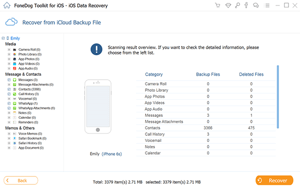 Pobieranie kopii zapasowej Icloud