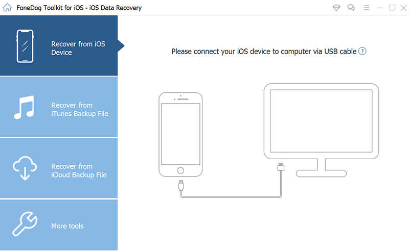 Podłącz iPhone'a i wybierz Wiadomości i załączniki