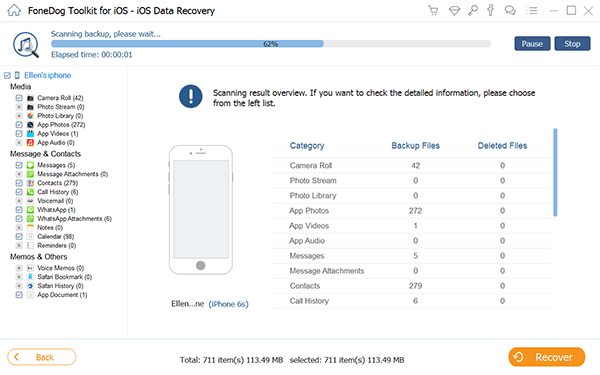 Pobierz i uruchom FoneDog iOS Data Recovery