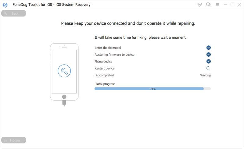 Repair your iPhone Frozen