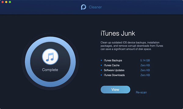 Wykonano skanowanie śmieci w iTunes