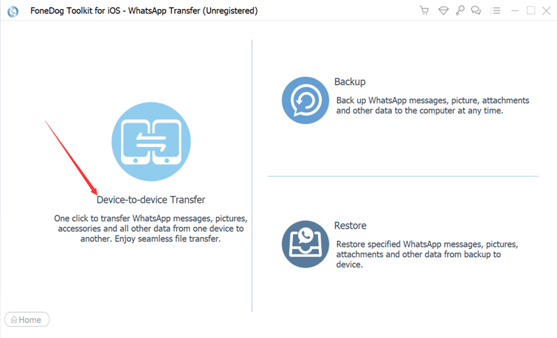 Przenieś dane WhatsApp za pomocą FoneDog WhatsApp Transfer