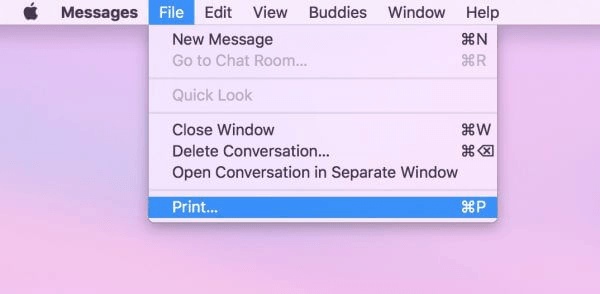 How to Save a Text Conversation from Mac