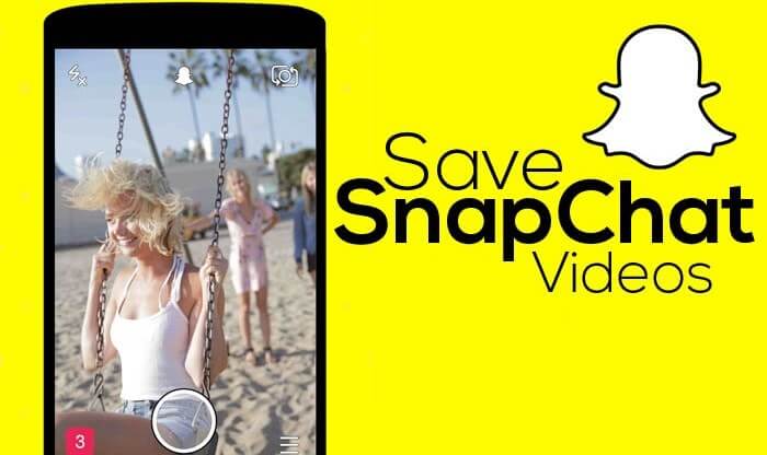 Zapisz filmy Snapchat