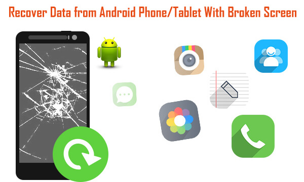 Odzyskaj dane z uszkodzonego ekranu Androida