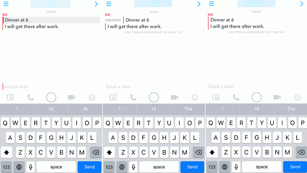 Erase Snapchat Unsave Messages