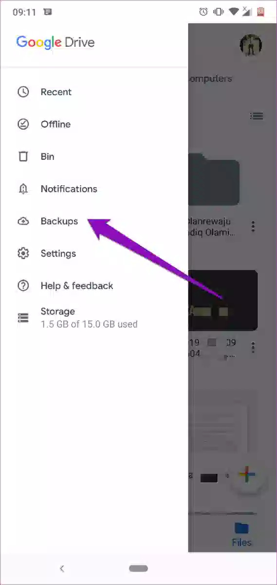 Przywróć usunięte zdjęcia z galerii na Androidzie za pomocą kopii zapasowych na Dysku Google