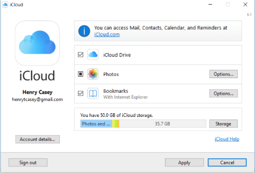 Synchronizuj zakładki przez Icloud