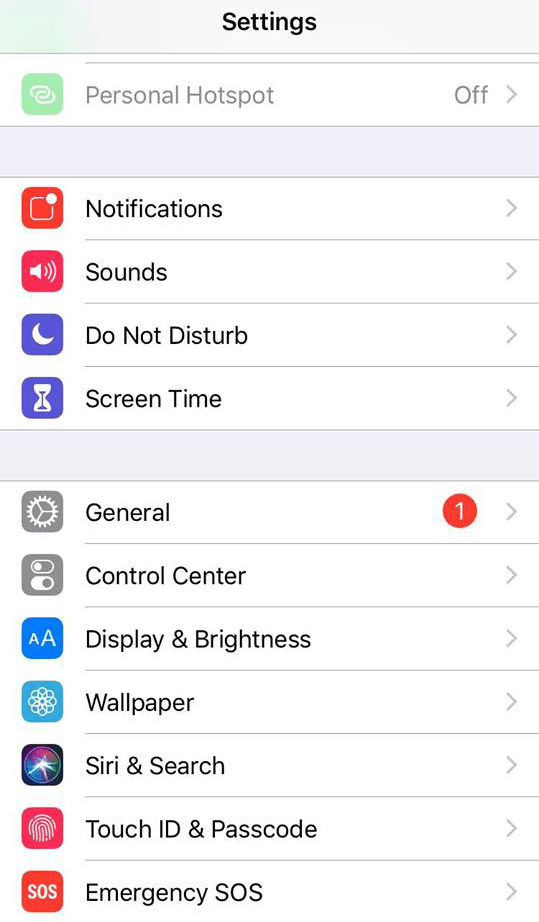 Reset All Settings to Fix iPhone 8 Won’t Turn on
