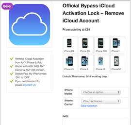 Obejdź narzędzie aktywacji iCloud