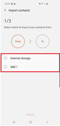 Save Contacts to SIM Card Through Settings