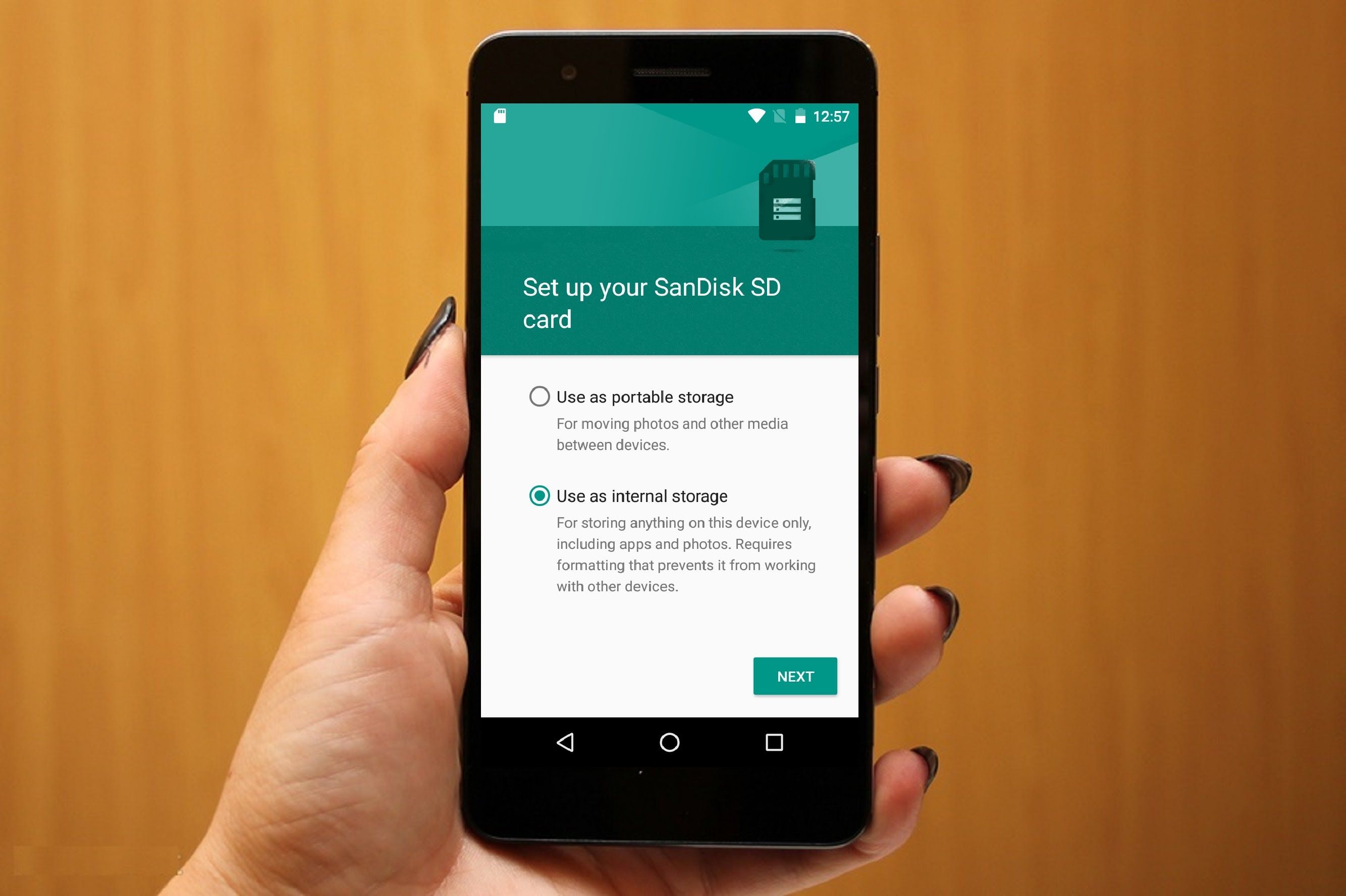 Wykonaj kopię zapasową karty SD urządzenia Android bez żadnego narzędzia