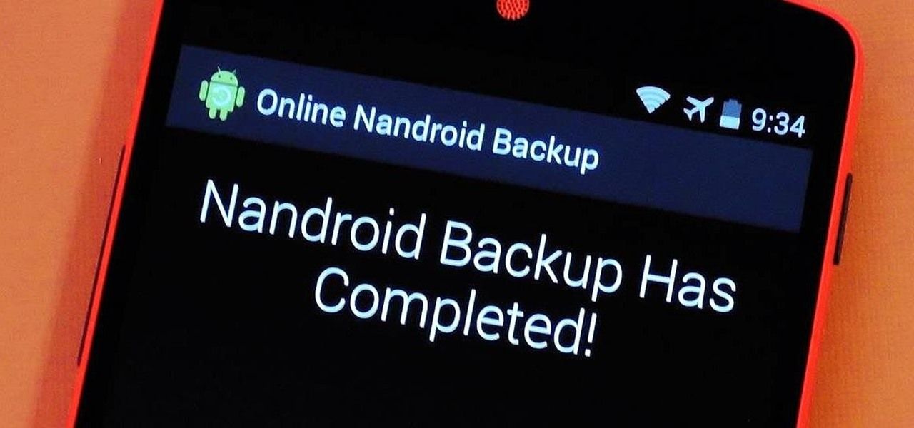 Wykonaj kopię zapasową urządzenia z Androidem na PC Nandroid Backup Completion