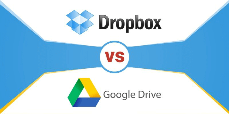 Dysk Google Vs Dropbox Vs