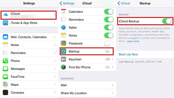 backup-messages-via-icloud-for-transfer