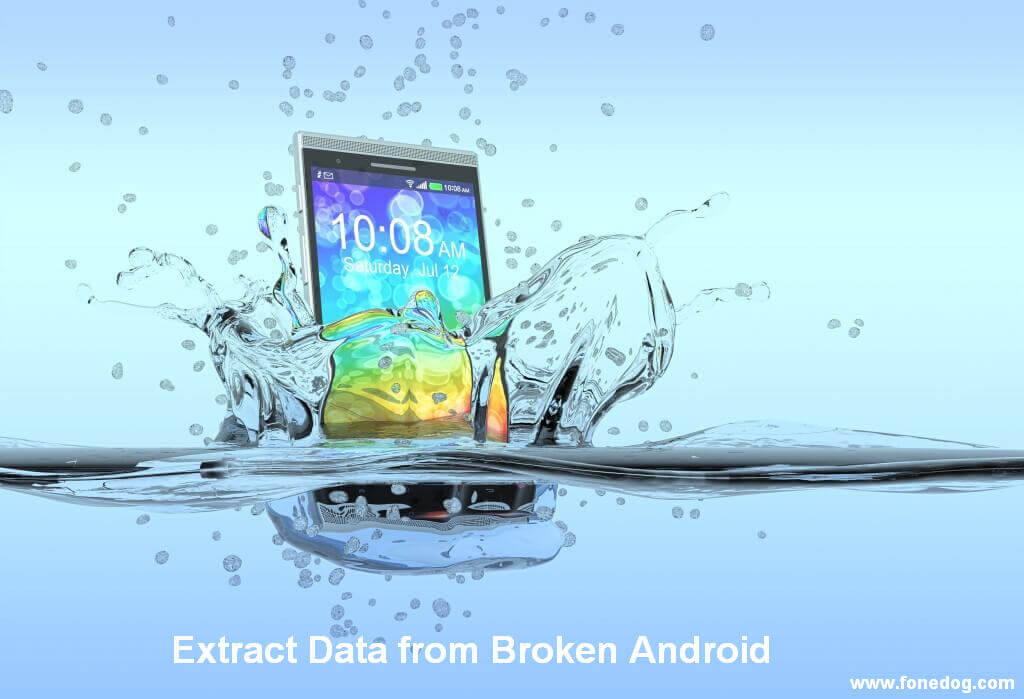 wyodrębnij dane z uszkodzonego Androida