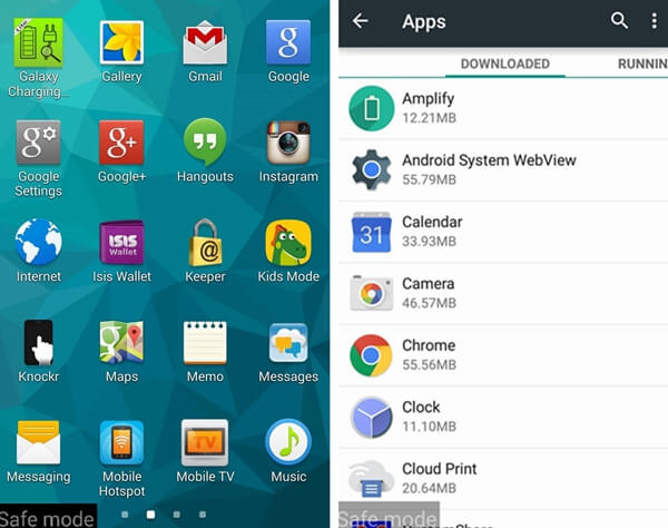 Galaxy S6 Uninstall Malware In Safe Mode