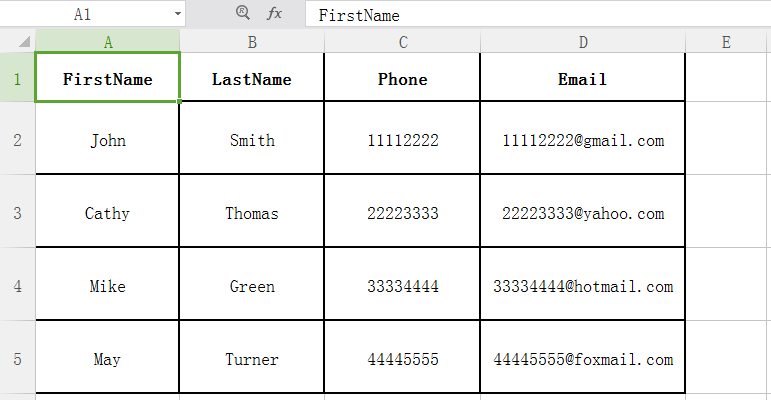 Zaimportuj CSV do Androida