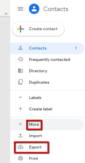 Eksportuj kontakty z Androida do pliku CSV za pośrednictwem aplikacji Google Contacts