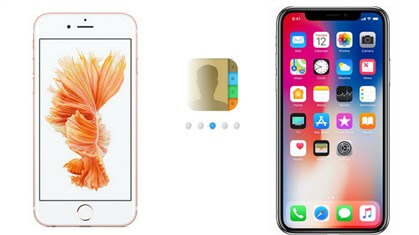 przenieś kontakt z iPhone'a na iPhone'a