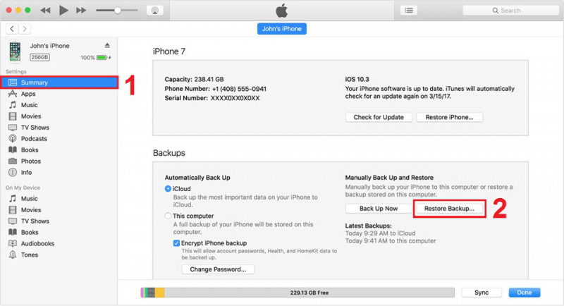 Recover Permanently Deleted Photos from iPhone Using iTunes Backup