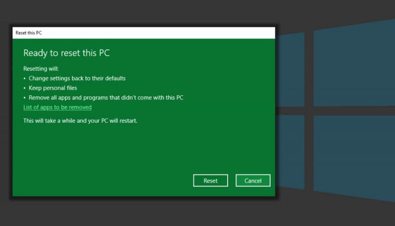 Jak przywrócić ustawienia fabryczne systemu Windows 10 bez hasła przy użyciu nośnika instalacyjnego
