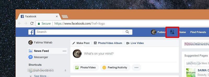 Facebook nie odpowiada przeglądarce