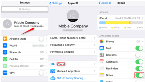 Jak naprawić brak ostatnio usuniętych folderów notatek w problemie z iPhonem za pomocą iCloud?