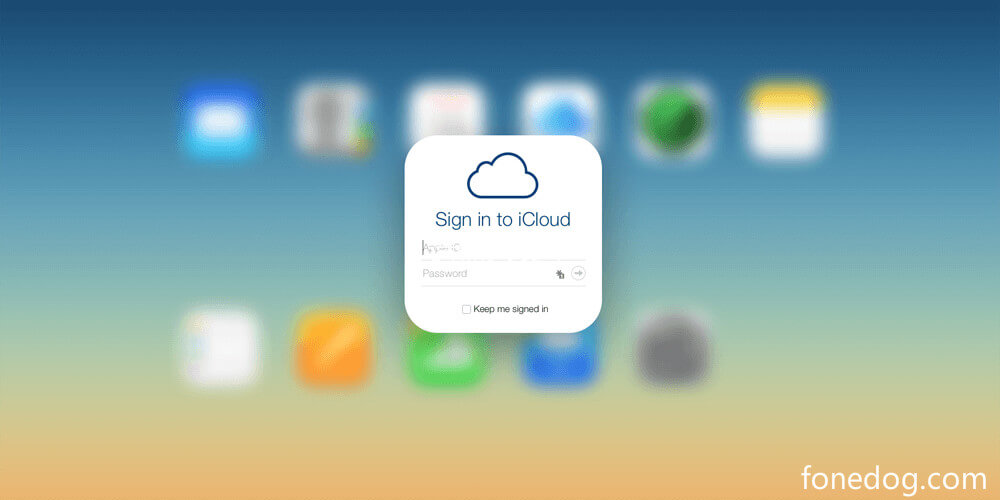 Zaloguj się do iCLoud, aby dokładnie sprawdzić, czy brakuje kopii zapasowej iCloud