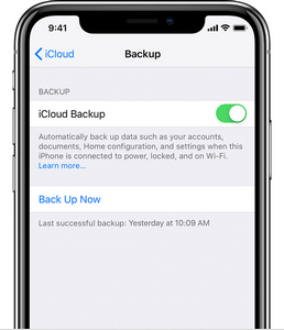 Utwórz kopię zapasową iCloud, aby przenieść dane iPhone'a na urządzenie Samsung
