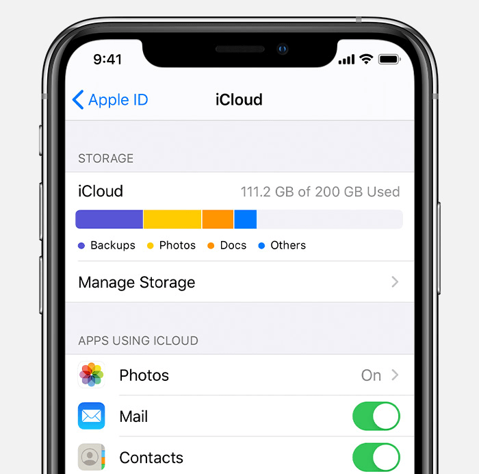 Włącz bibliotekę zdjęć iCloud iPhone'a, aby naprawić, gdy zdjęcia nie są przesyłane do iCloud