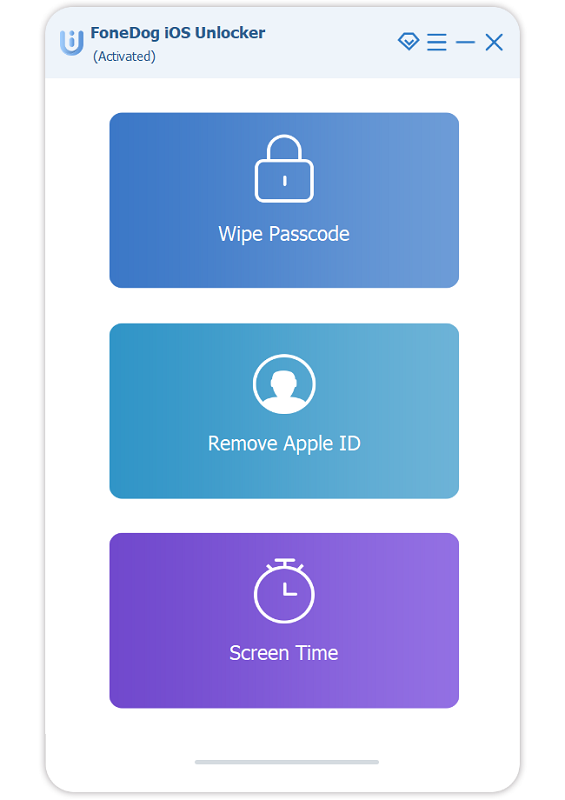 FoneDog iOS Unlocker do odblokowania iPhone'a
