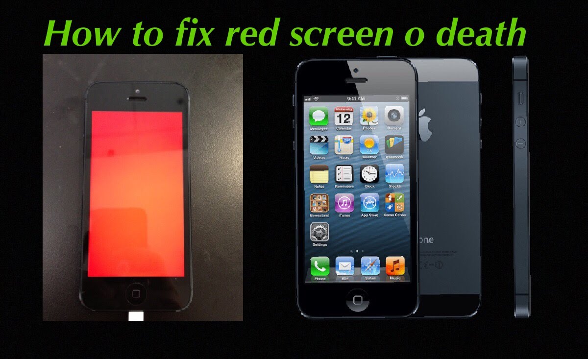 Napraw Iphone śmierci na czerwonym ekranie