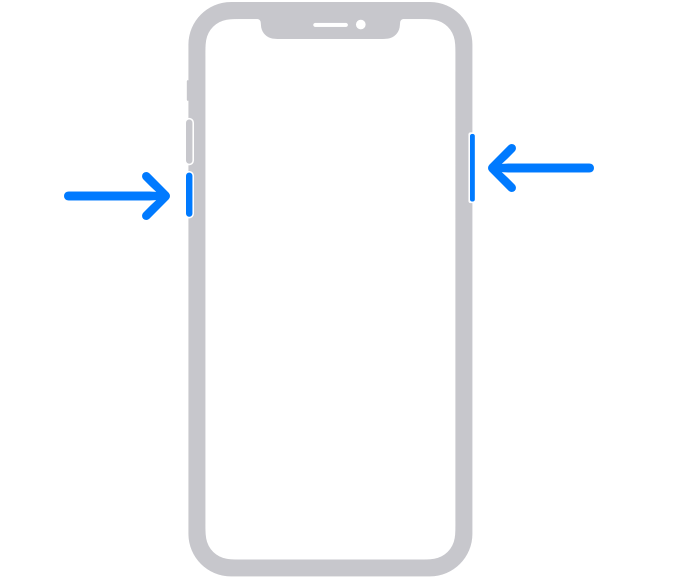 Wymuś ponowne uruchomienie iPhone'a, aby naprawić iPhone Slide, aby odblokować nie działa