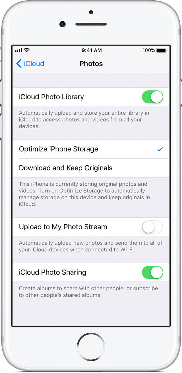 Przenieś zdjęcia iPhone'a na dysk flash z iCloud.com