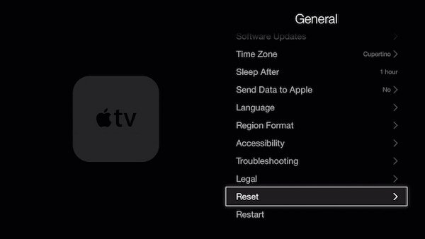 Zresetuj ustawienia Apple TV, aby naprawić niedziałający serwis Netflix na Apple TV