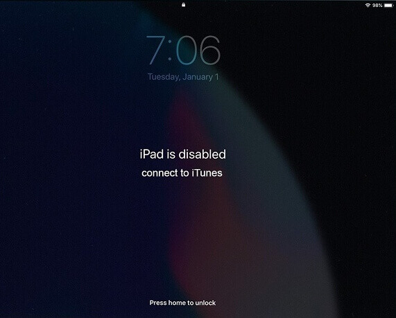 Podłącz iPada do iTunes, gdy jest wyłączony