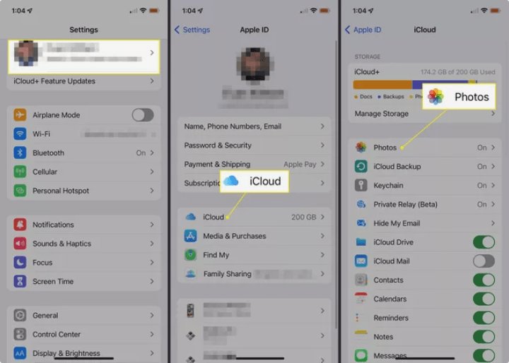 Skonfiguruj iCloud na iPadzie za pośrednictwem iCloud