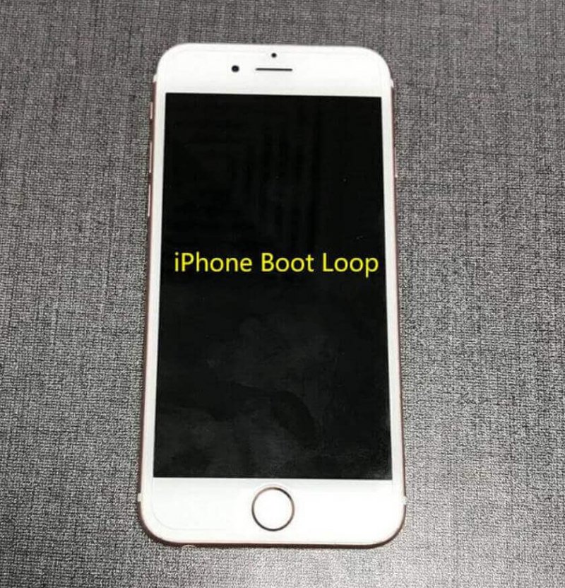 5 znaków błędu iPhone Boot Loop