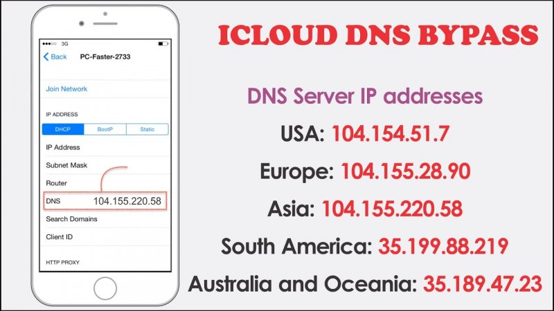 Jak odblokować iPhone'a za pomocą iCloud Bypass DNS