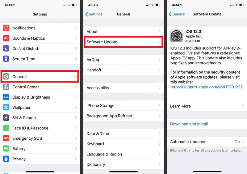 Zaktualizuj iOS, aby naprawić wiadomości, które wyświetlają nieprzeczytaną wiadomość, ale ich nie ma