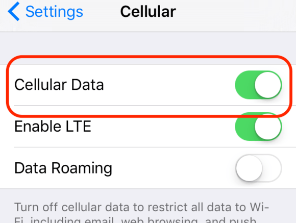 Zaktualizuj iPhone'a bez Wi-Fi przez sieć komórkową