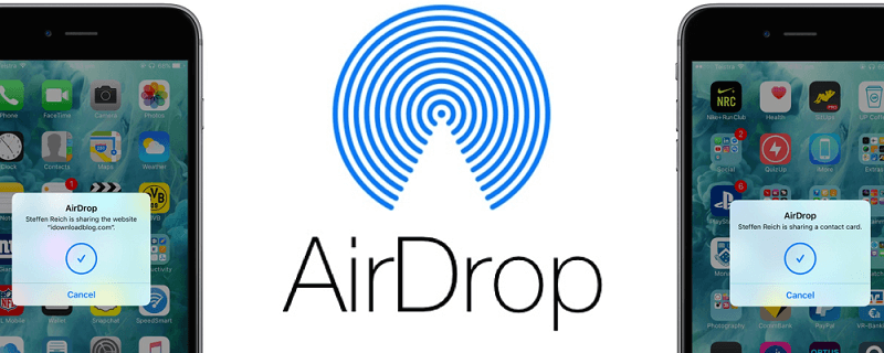 Udostępnij dzwonek przez AirDrop