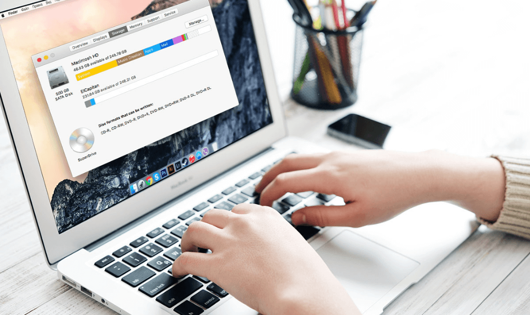 Jak wyczyścić miejsce na dysku na komputerze Mac