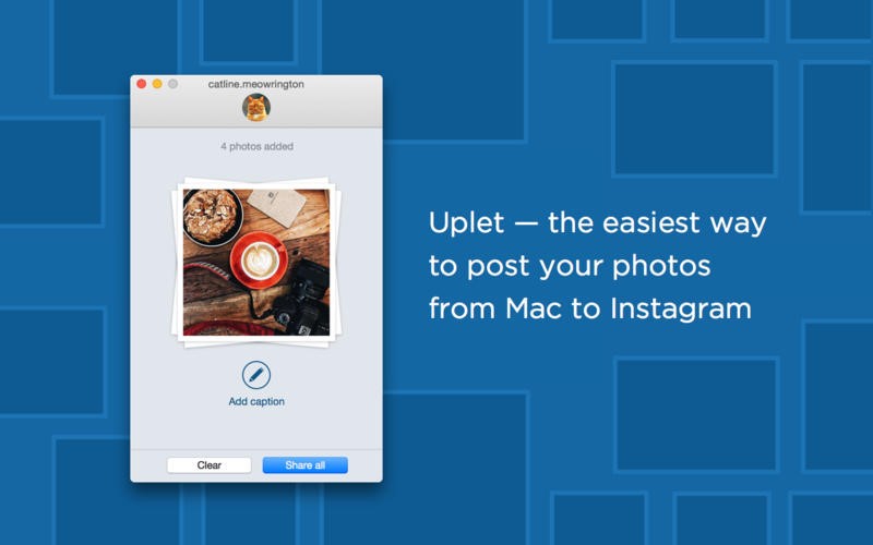 Publikuj na Instagramie z Mac Uplet