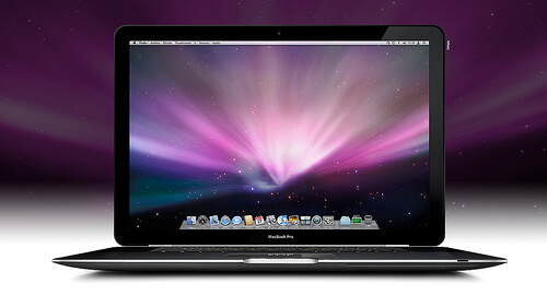Naprawiony czarny ekran Macbooka Pro