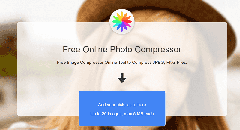 Zmień rozmiar zdjęć Photo Compressor
