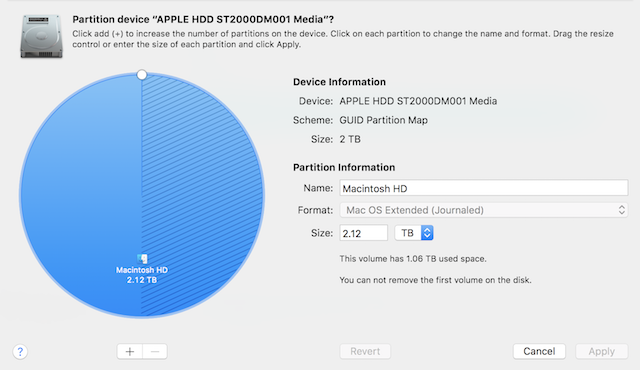 Mac Resize Partition with Usunięte Volume